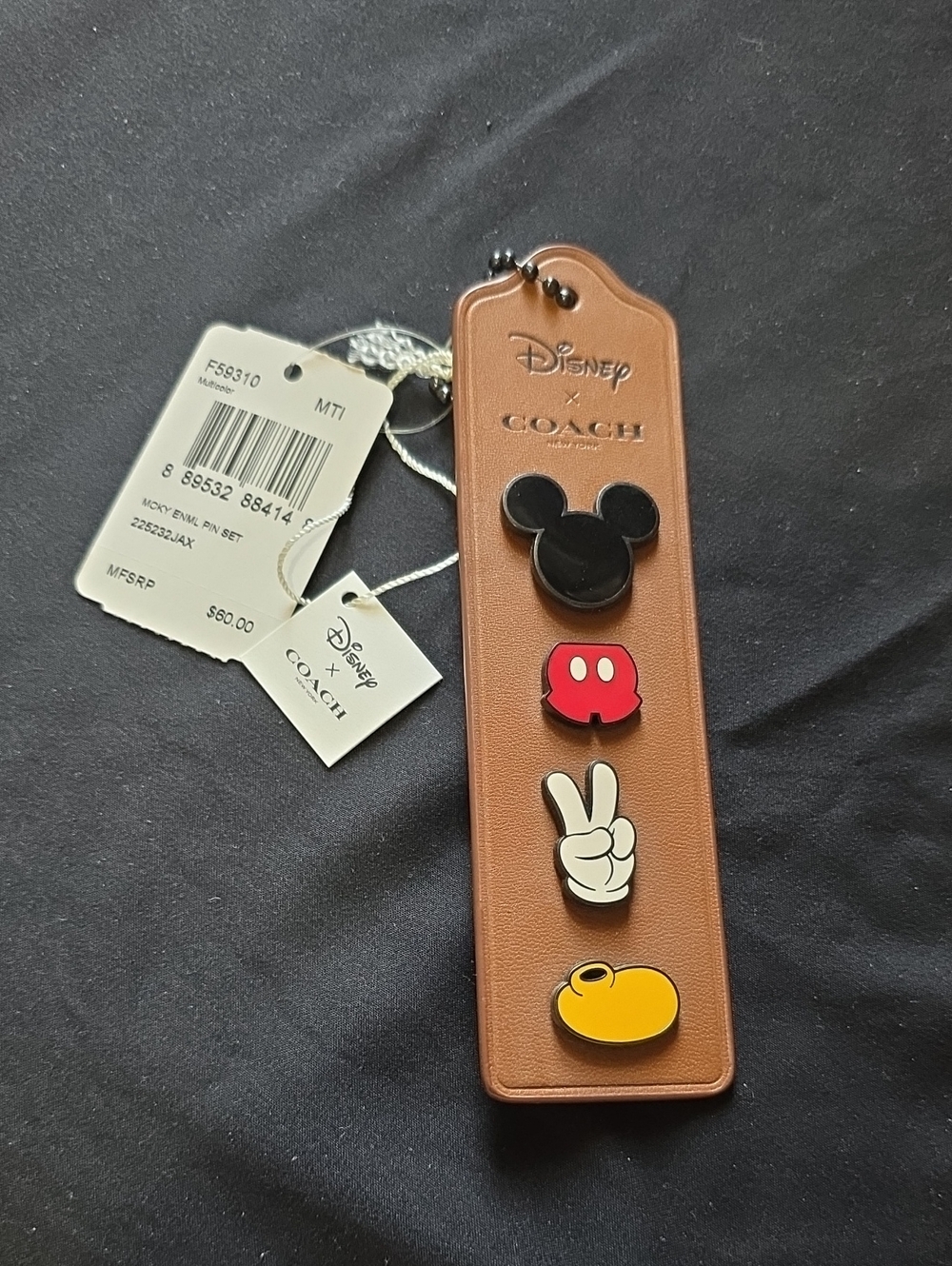 Coach X DISNEY mickey Mouse Pins